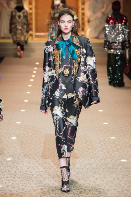 Dolce & Gabbana Show Their Love Of Fashion for Fall 2018