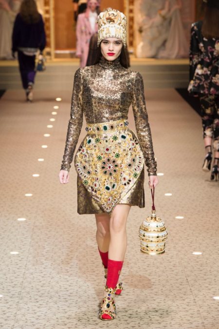 Dolce & Gabbana Show Their Love Of Fashion for Fall 2018