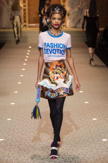 Dolce & Gabbana Show Their Love Of Fashion for Fall 2018