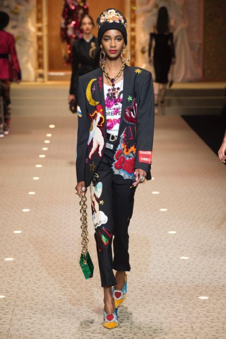 Dolce & Gabbana Show Their Love Of Fashion for Fall 2018