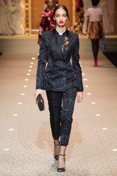 Dolce & Gabbana Show Their Love Of Fashion for Fall 2018