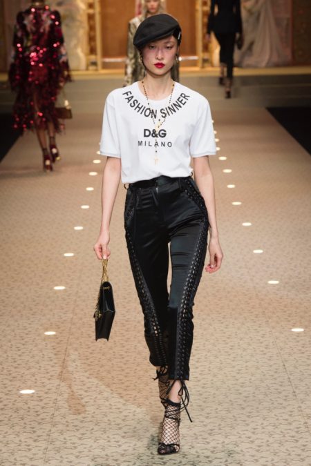 Dolce & Gabbana Show Their Love Of Fashion for Fall 2018