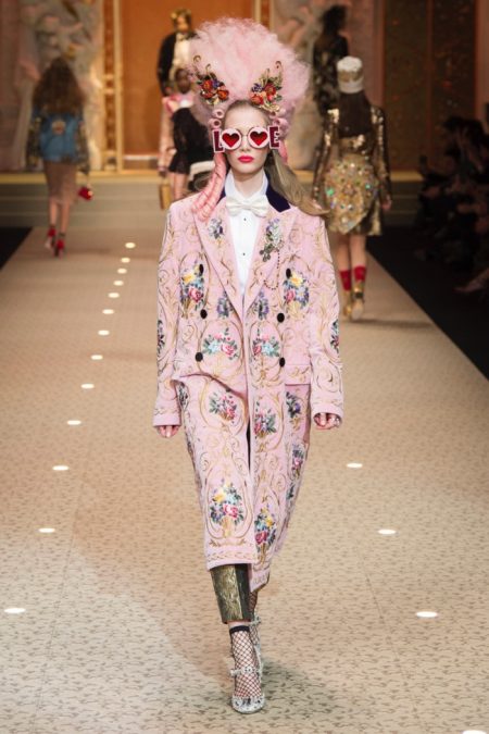 Dolce & Gabbana Show Their Love Of Fashion for Fall 2018
