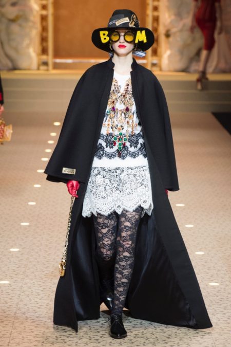 Dolce & Gabbana Show Their Love Of Fashion for Fall 2018