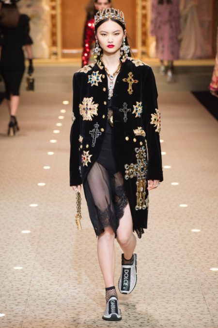 Dolce & Gabbana Show Their Love Of Fashion for Fall 2018