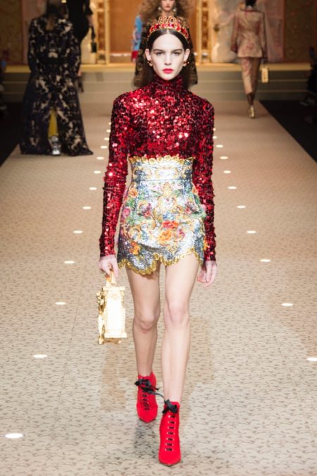 Dolce & Gabbana Show Their Love Of Fashion for Fall 2018