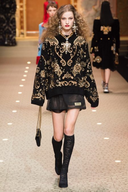 Dolce & Gabbana Show Their Love Of Fashion for Fall 2018