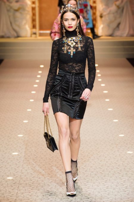 Dolce & Gabbana Show Their Love Of Fashion for Fall 2018