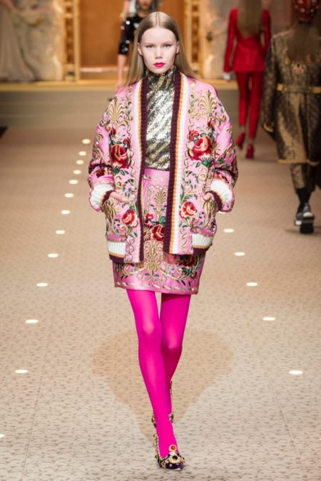 Dolce & Gabbana Show Their Love Of Fashion for Fall 2018