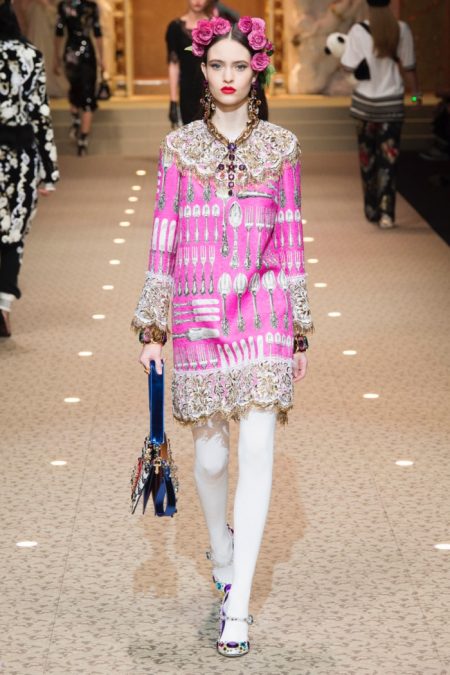Dolce & Gabbana Show Their Love Of Fashion for Fall 2018