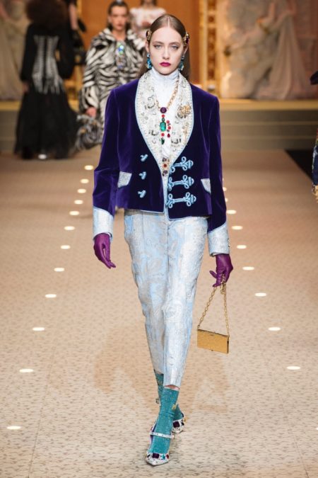 Dolce & Gabbana Show Their Love Of Fashion for Fall 2018