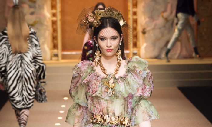Dolce & Gabbana Show Their Love Of Fashion for Fall 2018