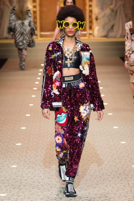 Dolce & Gabbana Show Their Love Of Fashion for Fall 2018