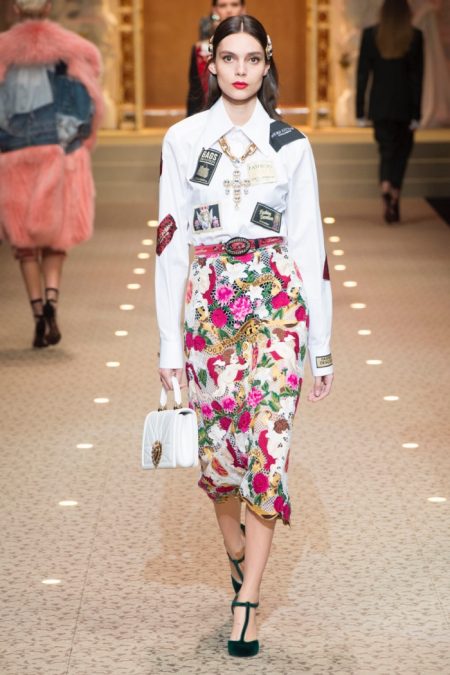 Dolce & Gabbana Show Their Love Of Fashion for Fall 2018
