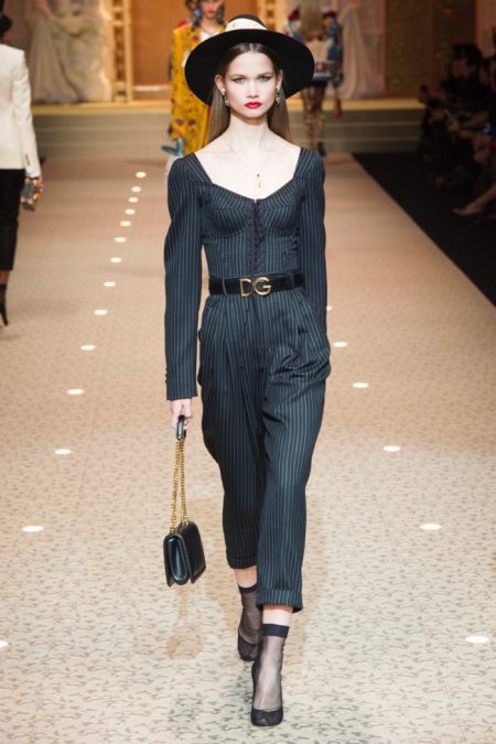 Dolce & Gabbana Show Their Love Of Fashion for Fall 2018