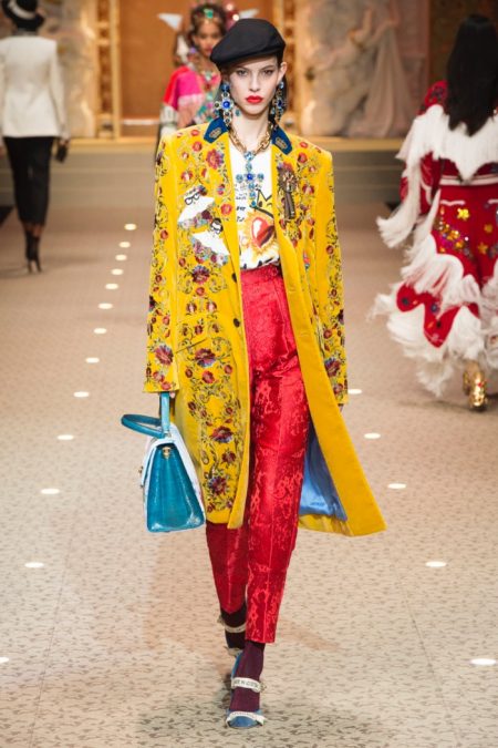 Dolce & Gabbana Show Their Love Of Fashion for Fall 2018