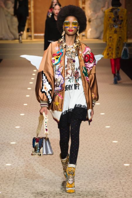 Dolce & Gabbana Show Their Love Of Fashion for Fall 2018