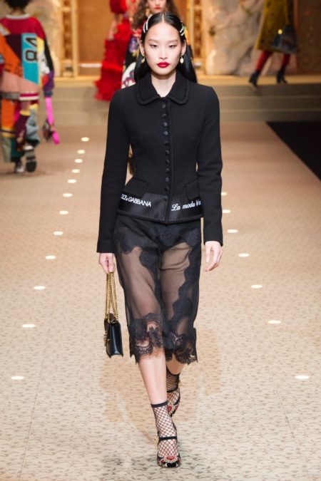 Dolce & Gabbana Show Their Love Of Fashion for Fall 2018