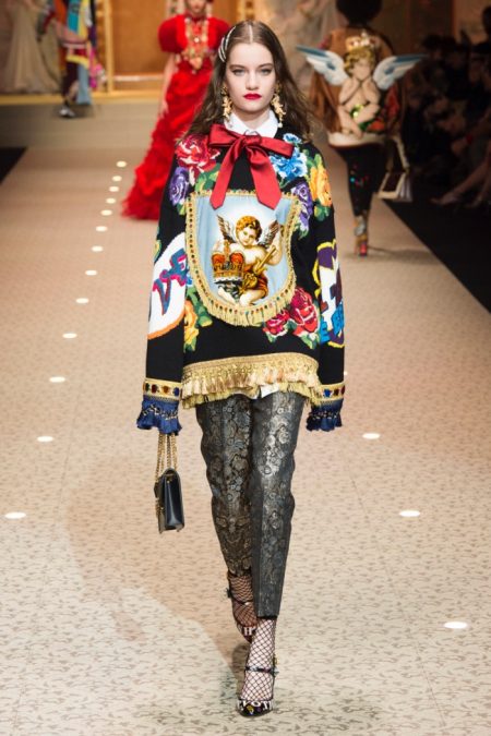 Dolce & Gabbana Show Their Love Of Fashion for Fall 2018