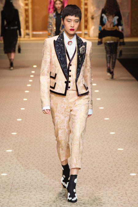 Dolce & Gabbana Show Their Love Of Fashion for Fall 2018