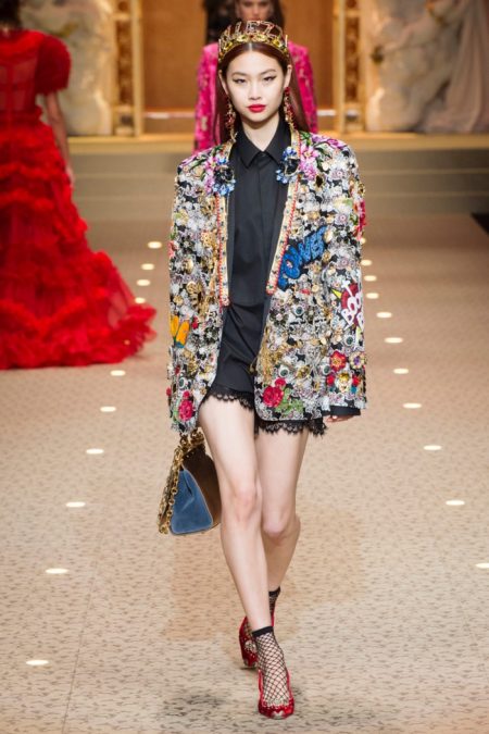 Dolce & Gabbana Show Their Love Of Fashion for Fall 2018