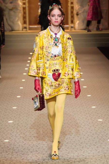 Dolce & Gabbana Show Their Love Of Fashion for Fall 2018