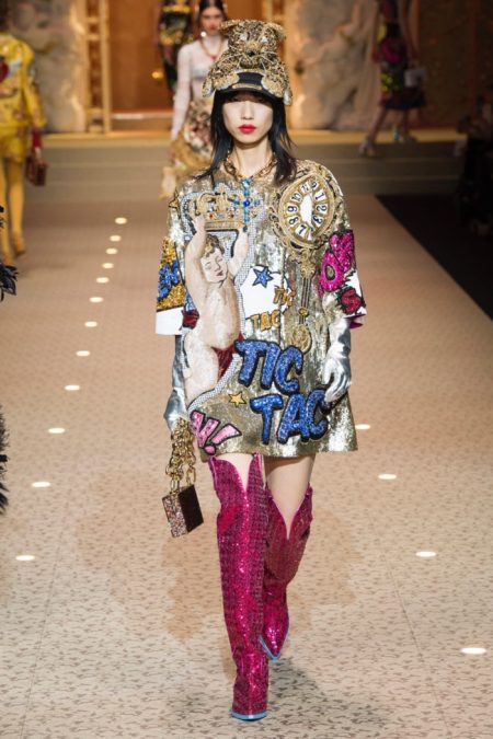 Dolce & Gabbana Show Their Love Of Fashion for Fall 2018