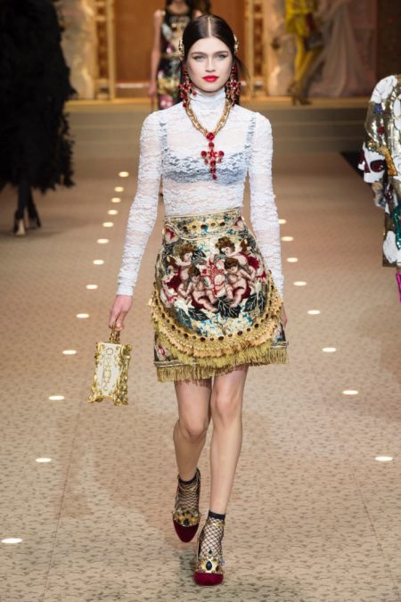 Dolce & Gabbana Show Their Love Of Fashion for Fall 2018
