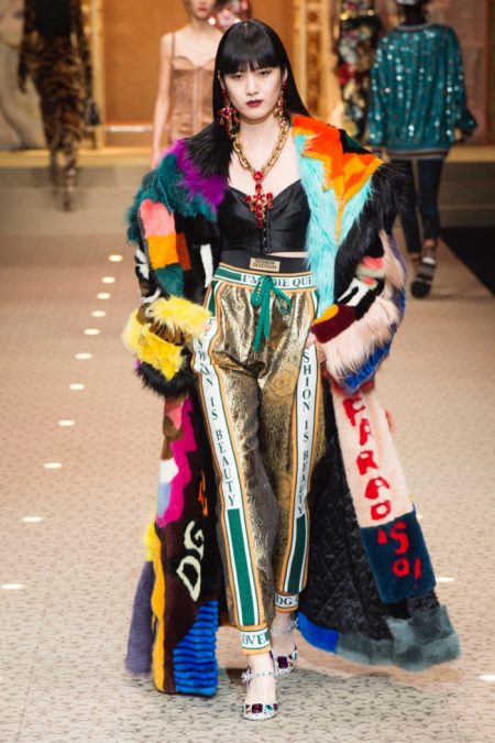 Dolce & Gabbana Show Their Love Of Fashion for Fall 2018