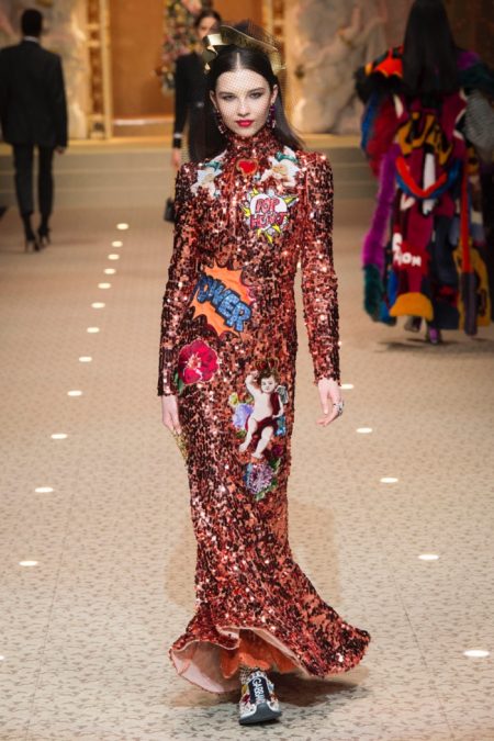 Dolce & Gabbana Show Their Love Of Fashion for Fall 2018