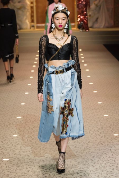 Dolce & Gabbana Show Their Love Of Fashion for Fall 2018