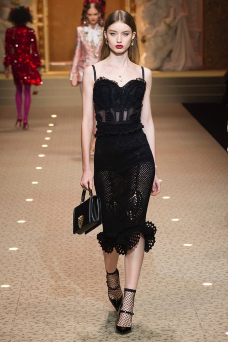 Dolce & Gabbana Show Their Love Of Fashion for Fall 2018