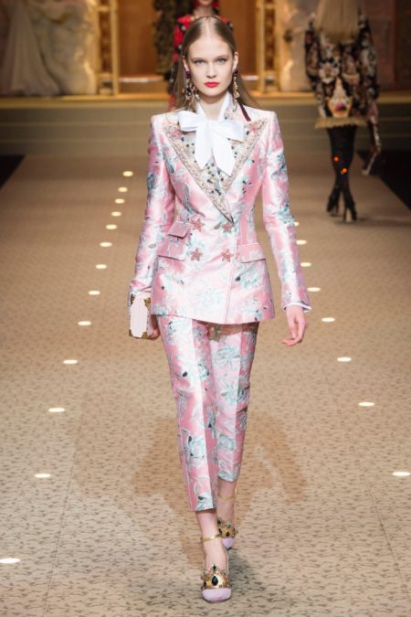 Dolce & Gabbana Show Their Love Of Fashion for Fall 2018