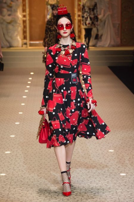 Dolce & Gabbana Show Their Love Of Fashion for Fall 2018