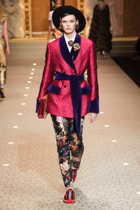 Dolce & Gabbana Show Their Love Of Fashion for Fall 2018