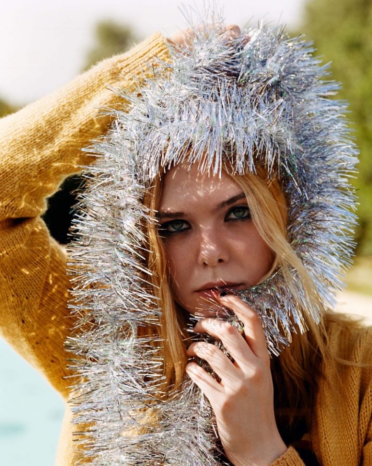 Elle Fanning | Colorful Fashion Shoot | LOVE Cover