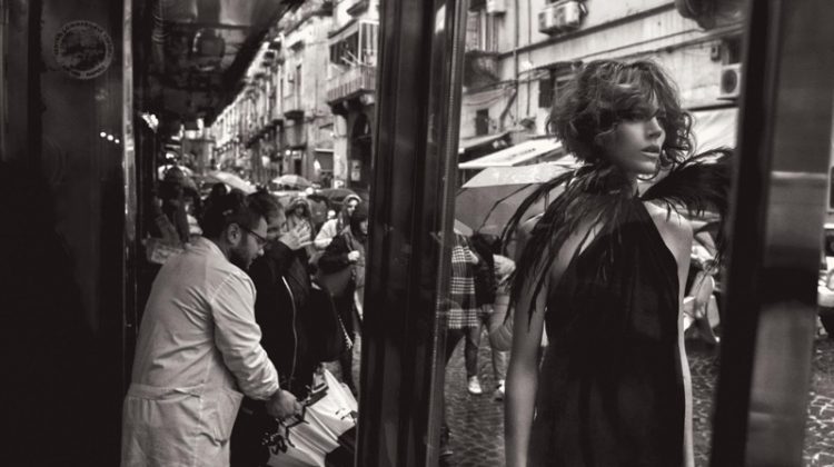 Freja Beha Erichsen Stuns in Special Occasion Styles for WSJ. Magazine