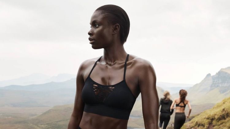 H&M Conscious Sports Bra with Low Support and Sports Tights