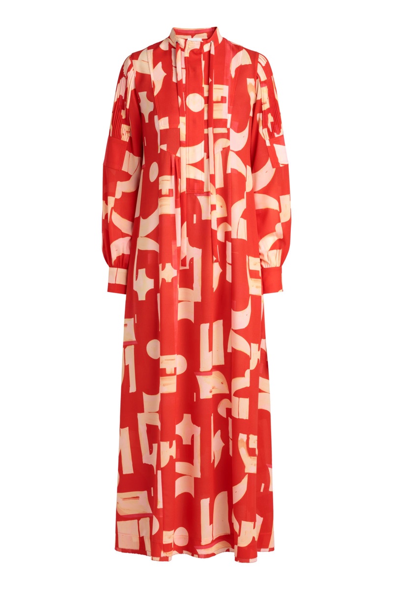 H&M Studio Patterned Dress $199