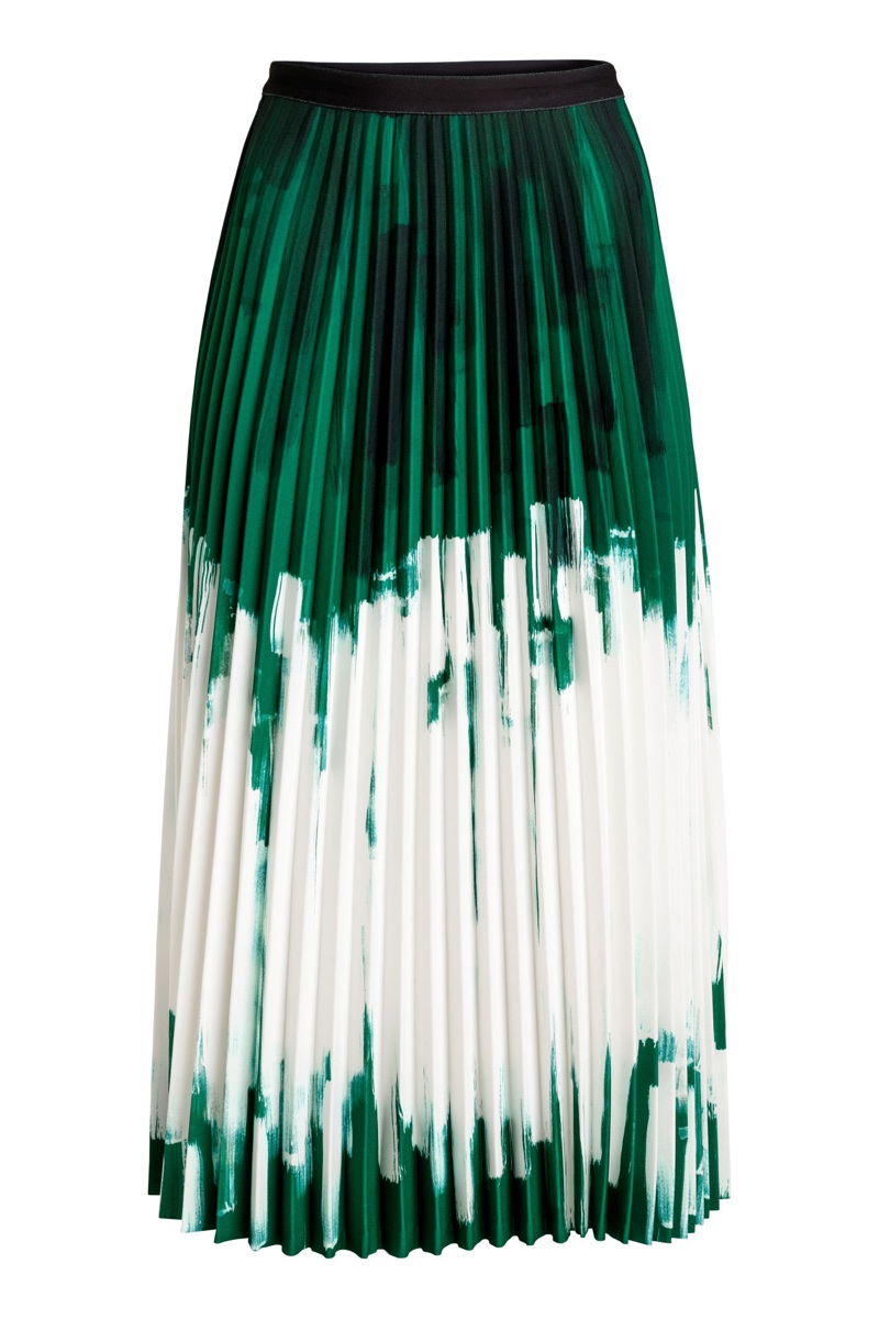 H&M Studio Pleated Skirt $99