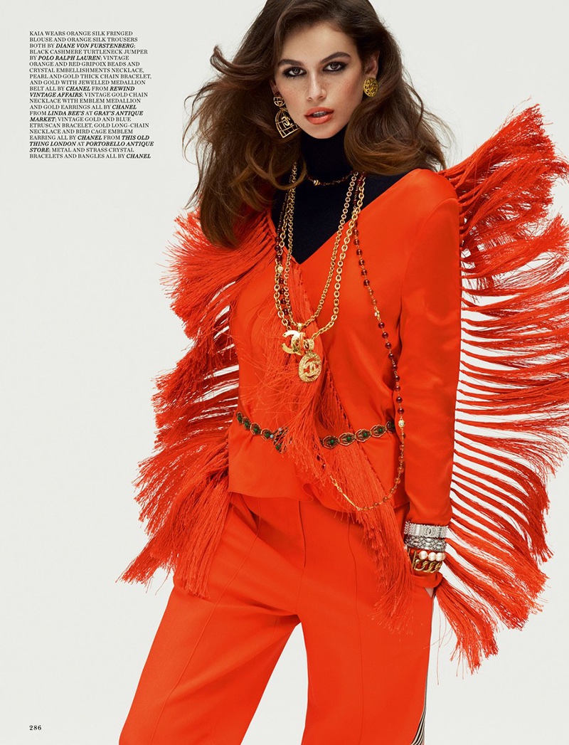 Kaia Gerber | Luxe Fashion Editorial | LOVE Magazine