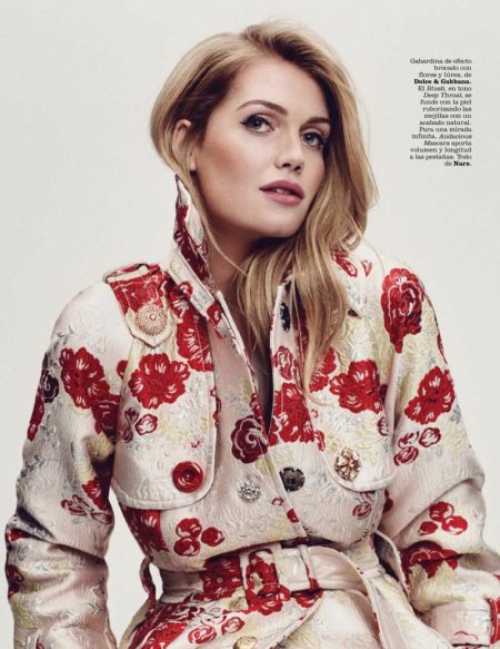 Princess Diana's Niece Kitty Spencer Wears Florals in Marie Claire Spain