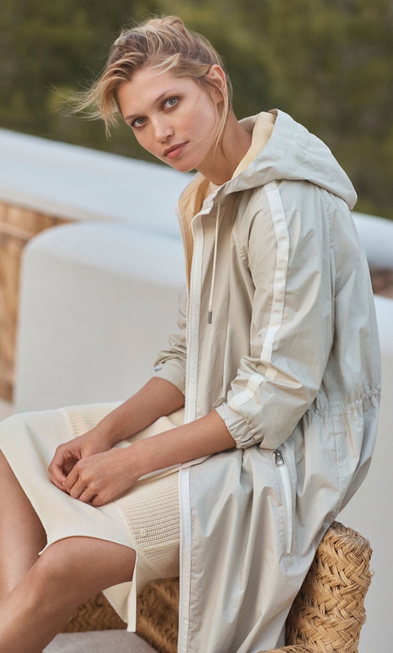 Model Hana Jirickova appears in Marc O'Polo spring-summer 2018 campaign