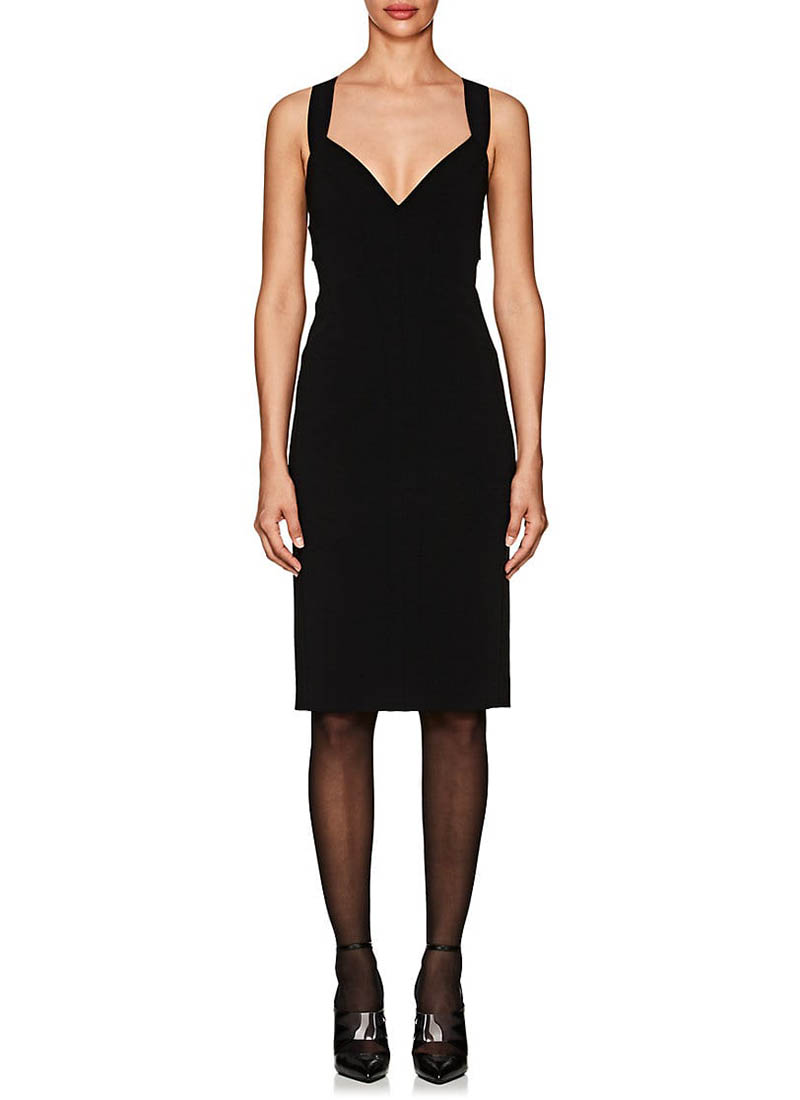 Narciso Rodriguez Compact-Knit Fitted Dress $2,395