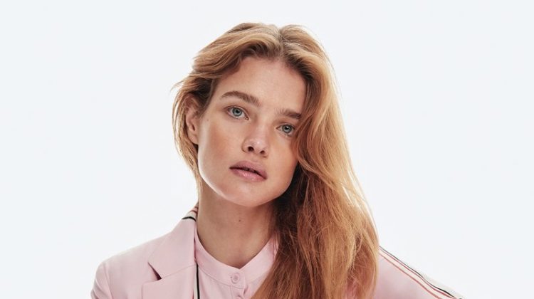 Natalia Vodianova Models Pretty Pastels for InStyle Spread