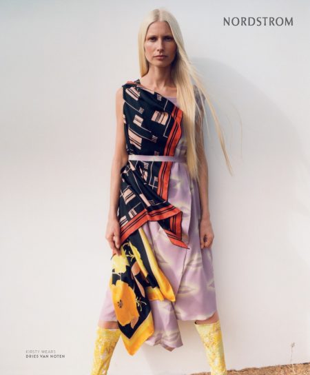 Nordstrom Spotlights Designer Styles for Spring 2018 Campaign Kirsty Hume stars in Nordstrom's spring 2018 campaign