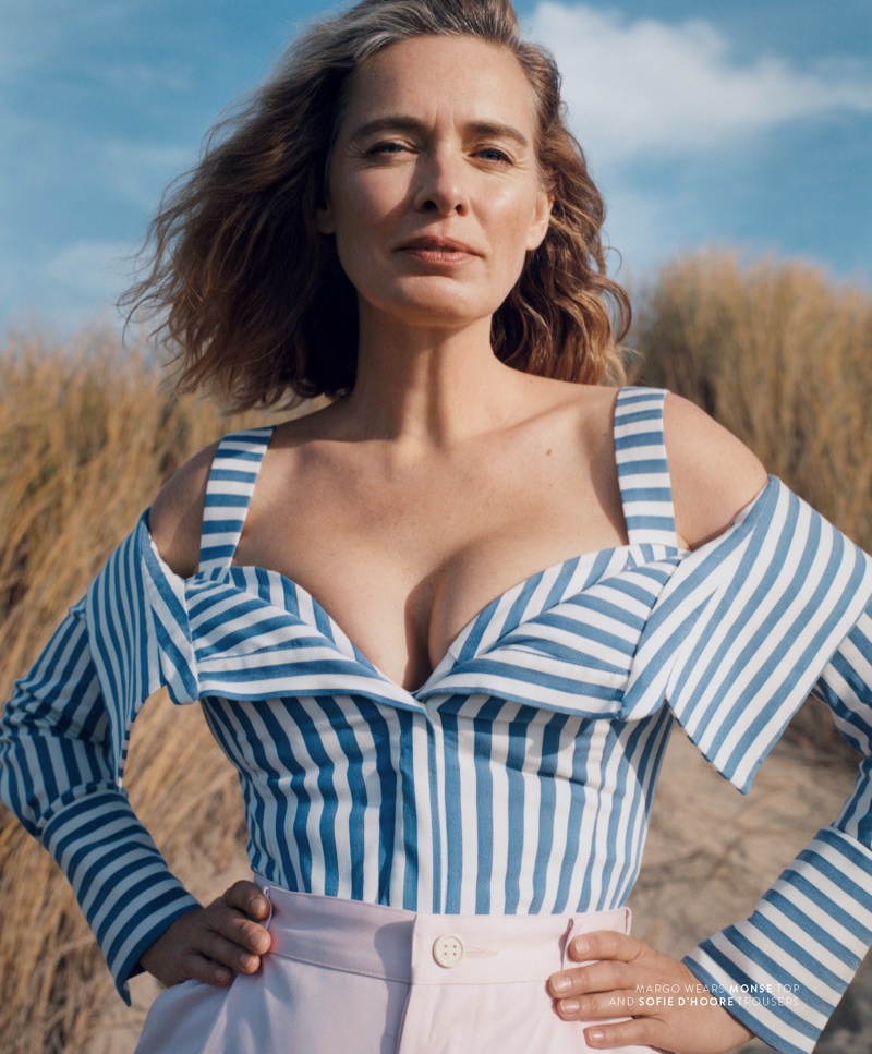 Margo embraces stripes for Nordstrom’s spring 2018 campaign