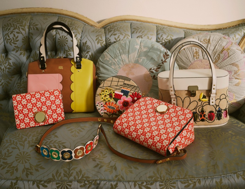 Orla Kiely spotlights handbags for spring-summer 2018 campaign