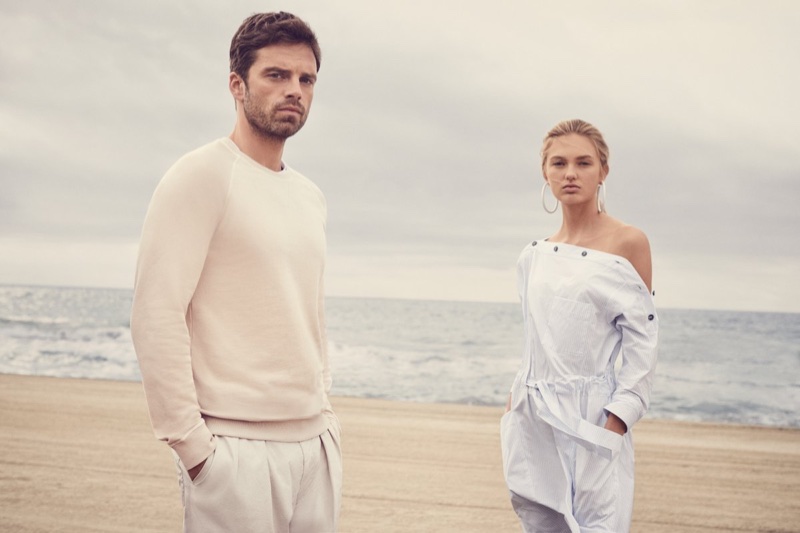 Sebastian Stan and Romee Strijd front Hugo Boss Summer of Ease 2018 campaign