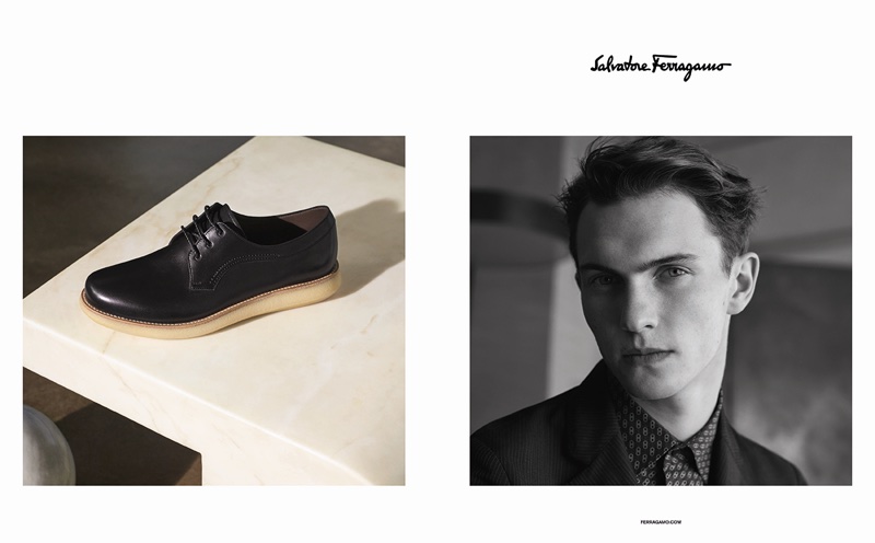 Italian label Salvatore Ferragamo taps Luc Defont­-Saviard for spring 2018 advertising campaign